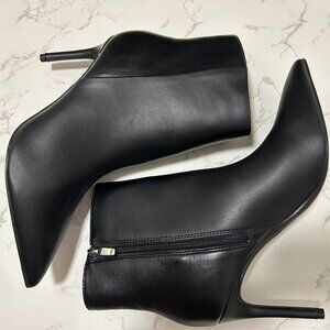 NINE WEST Black heel booties size 10 M (NWT)